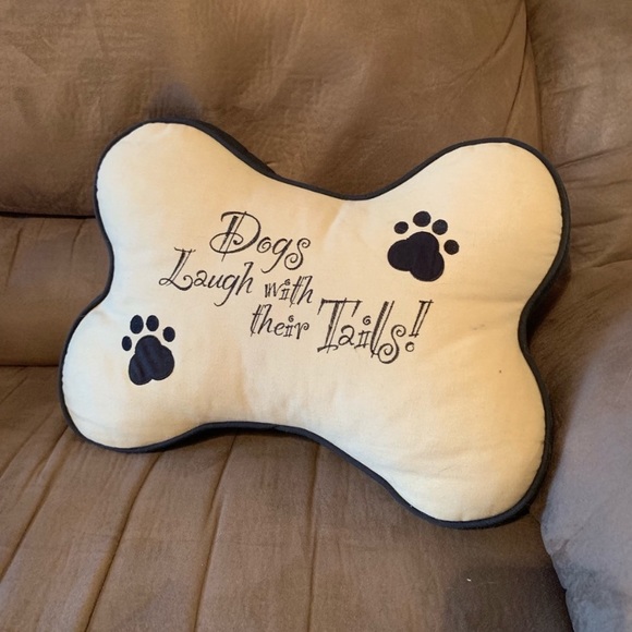 Other - Dogs Laugh With Their Tails Accent Couch Pillow
